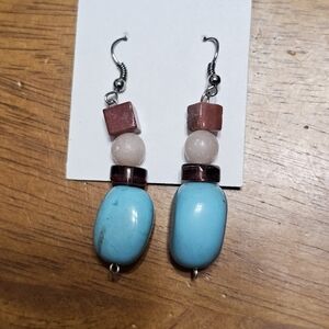 Chunky Turquoise Earrings